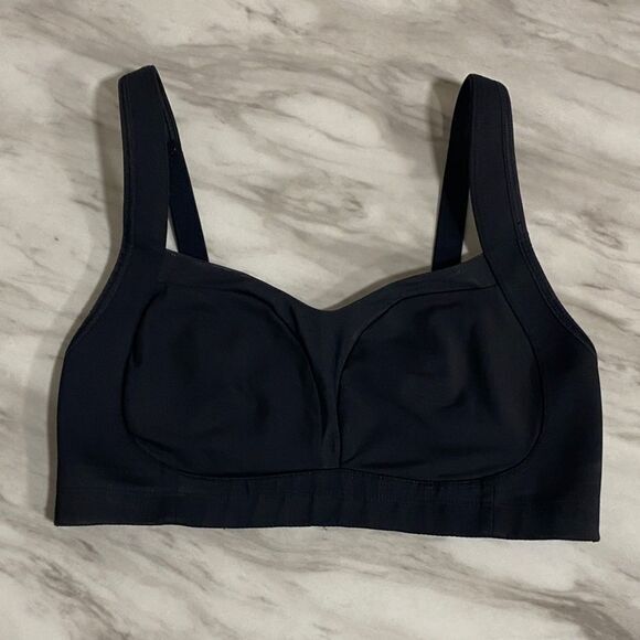 Lululemon Ta Ta Tamer III Black Luxtreme Adjustable Sports Bra | Fits 30–32 Band - Picture 4 of 12
